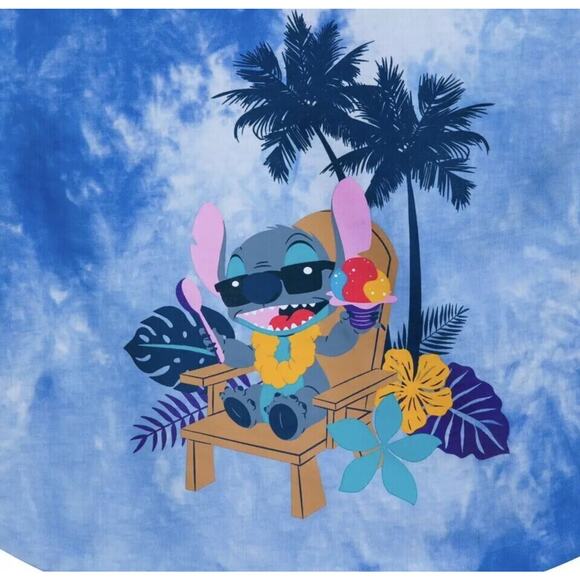 Walt Disney World Tropical Hawaiian Beach Stitch Spirit Jersey XXL - Picture 3 of 4